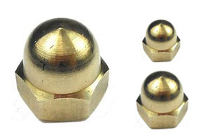 brass cap nuts